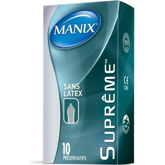 Manix Suprême Sans Latex 10 préservatifs