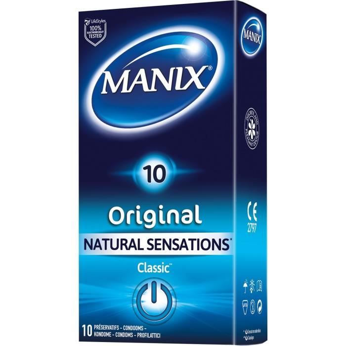 MANIX Original 10 préservatifs