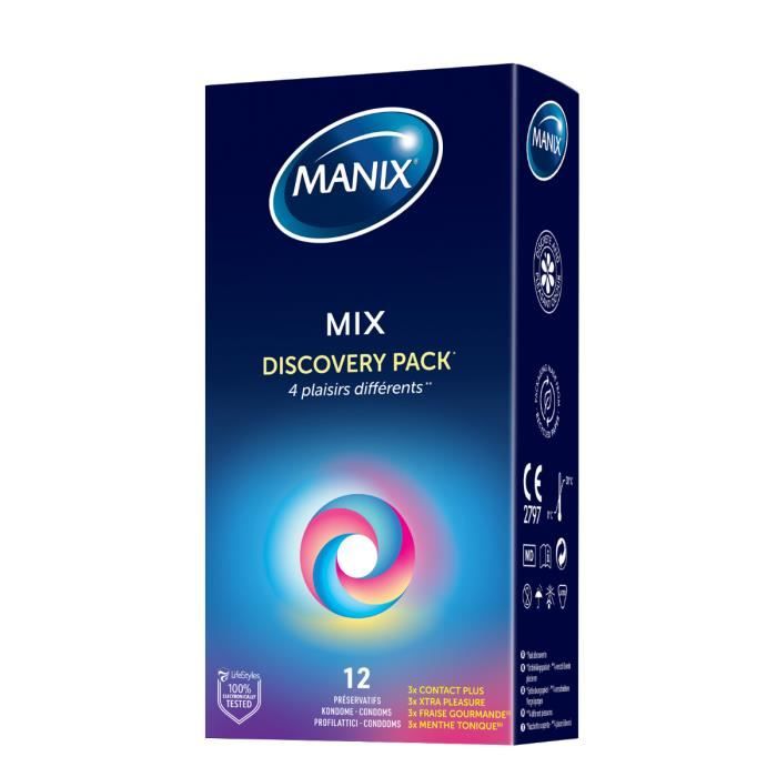 Préservatifs Manix Mix *12