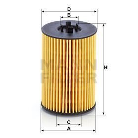 MANN FILTER Filtre à huile HU7020Z
