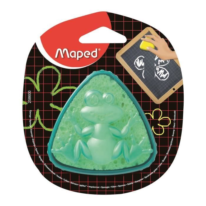 MAPED Boîte Grenouille avec Eponge pour Ardoise