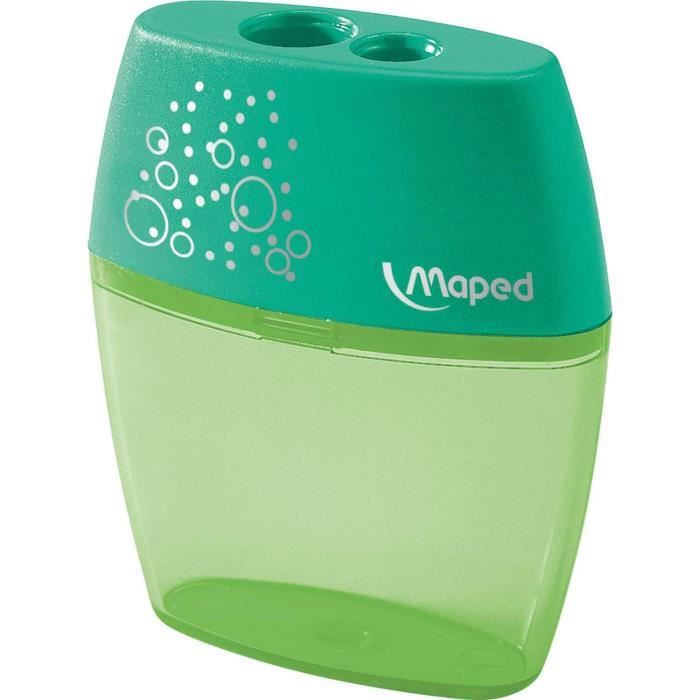 Maped  Shaker Manual pencil sharpener Vert - taille-crayons (Manual pencil sharpener, Vert, Plastique) - 634755