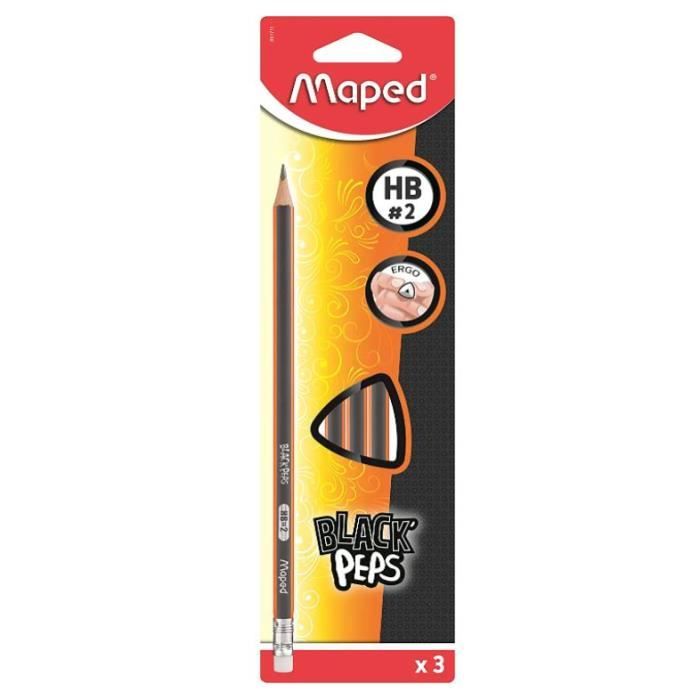 Maped Crayon à papier (X3)