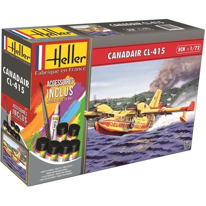 MAPED HELLER Canadair Cl-415