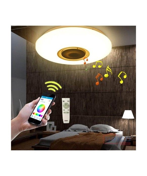 PLAFONNIER LED IZMIR 400MM 30W 6500K AVEC BAFFLE