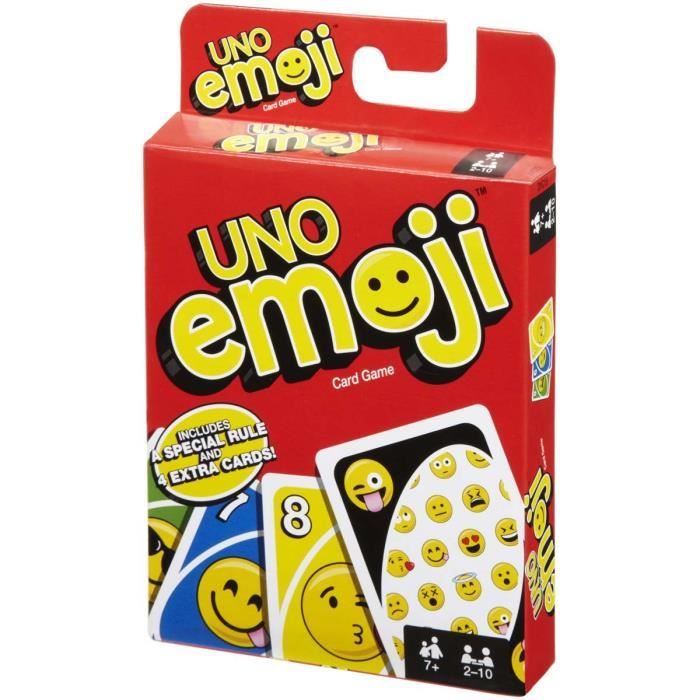 UNO - Emoji - Jeu de Cartes