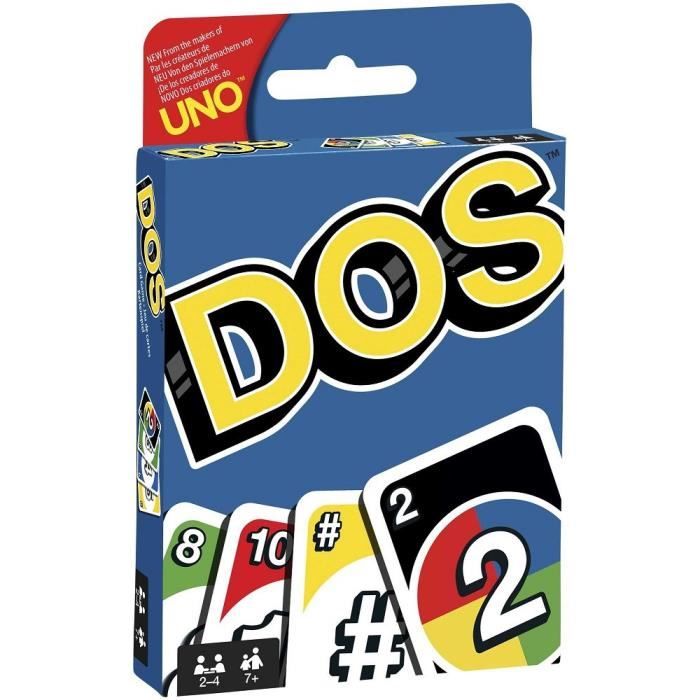 Jeu de Cartes Famille - Mattel Games - Dos - 2 à 10 joueurs - Dès 7 ans