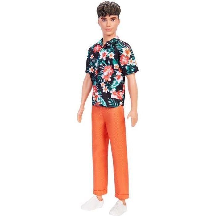 Barbie - Ken Fashionista Tropical - Poupée Mannequin - Dès 3 ans