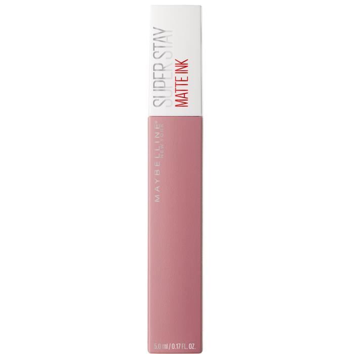 Maybelline Superstay Matte Ink - 10 Dreamer - lipstick, Rose, Dreamer, #c77782, Matte, 18 mm, 18 mm