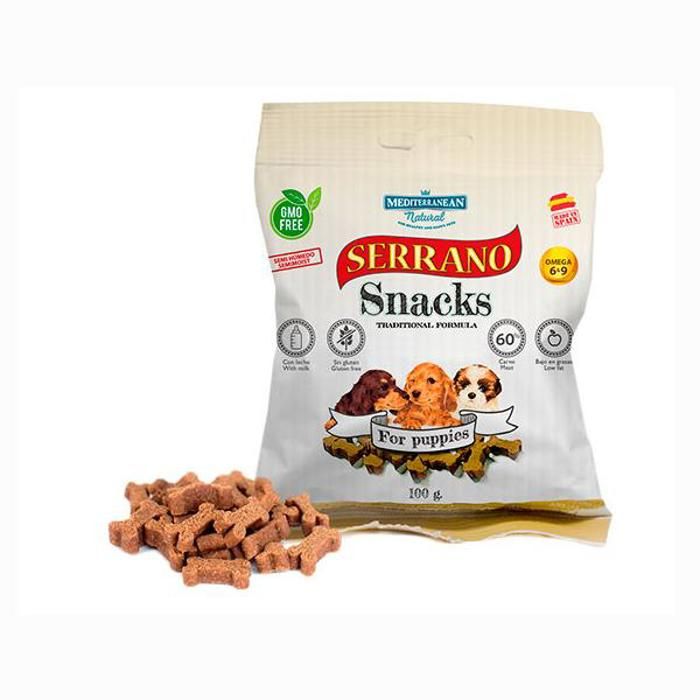 Mediterranean Natural Mediterranean Natural for Puppies Friandises pour Chiots | 100 gr