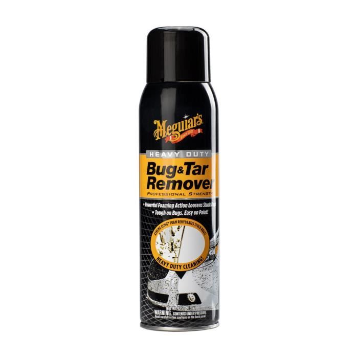 MEGUIAR'S - NETTOYANT GOUDRON & MOUSTIQUES EN MOUSSE