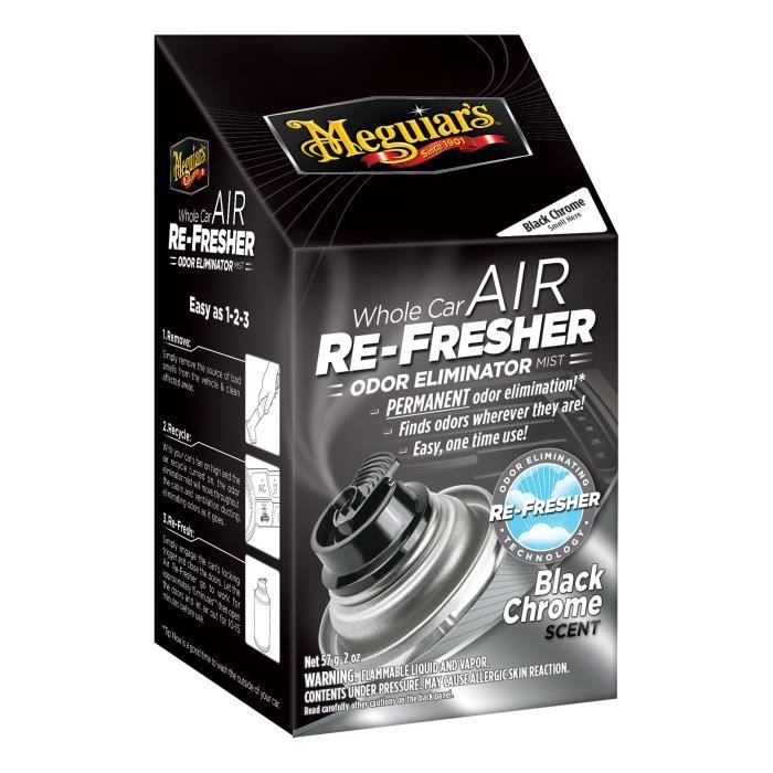 MEGUIAR'S - AIR REFRESHER - BLACK CHROM
