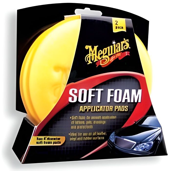 Tampons Applicateurs en mousse Meguiars par 2