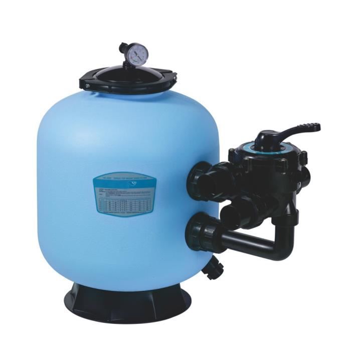 FILTRE A SABLE SIDE MEGA POOL 600 MM AVEC VANNE