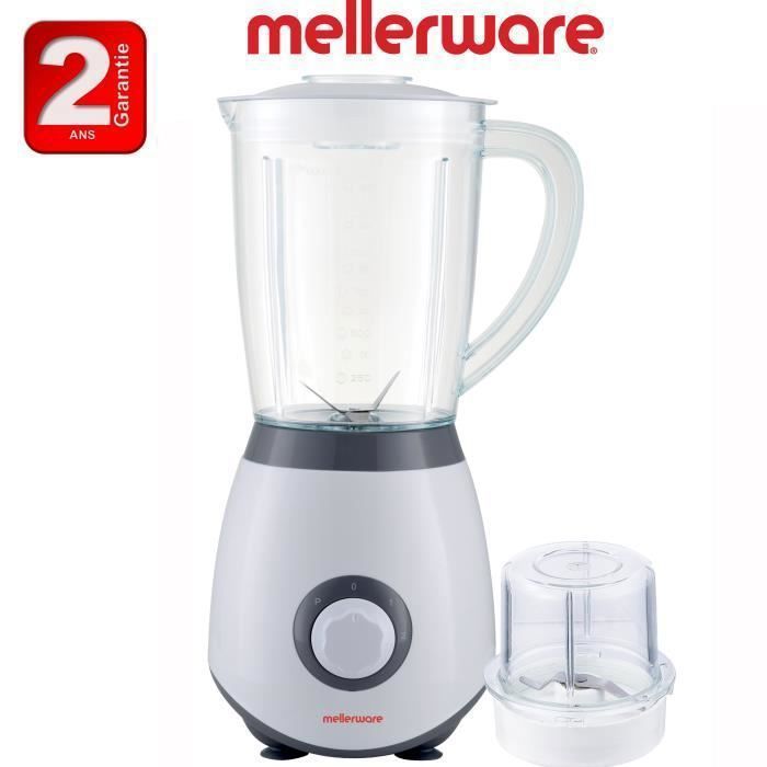 Blender bol en plastique 1.5L 350w mixeur robot bol incassable