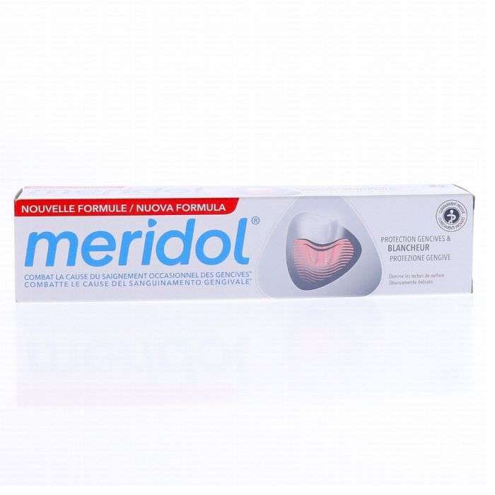 Meridol Dentifrice Blancheur 75ml