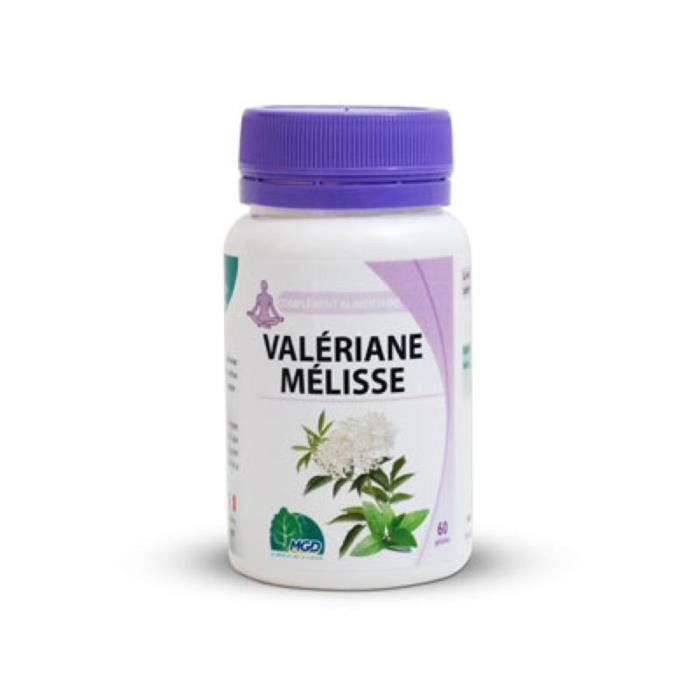 Valeriane melisse 60 gélules