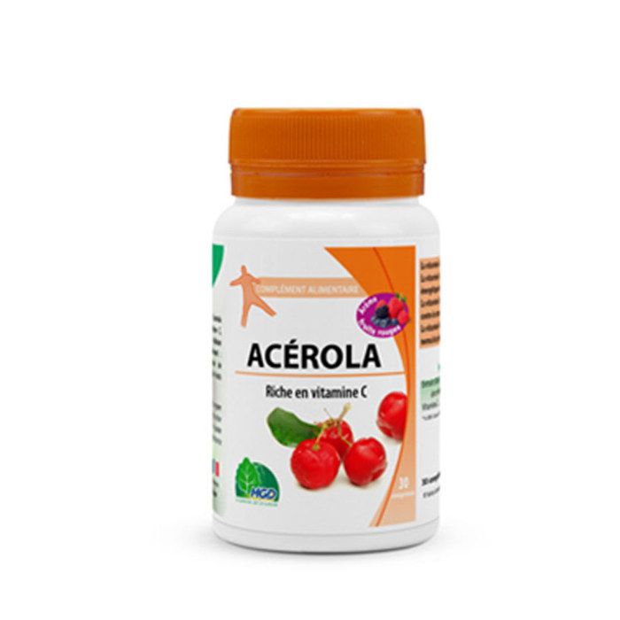 Acérola fruits rouges 30 comprimés