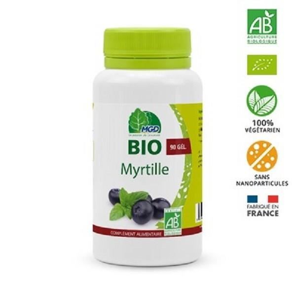 Myrtille bio 90 gélules