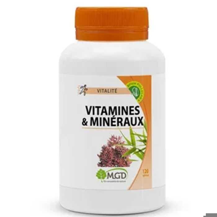 MGD Vitamines et Minéraux 120 Gélules (hypothèse)
