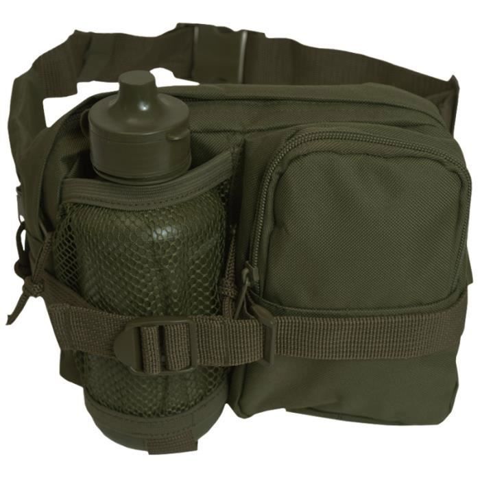 Mil-Tec Sac De Taille Avec Cantine Olive