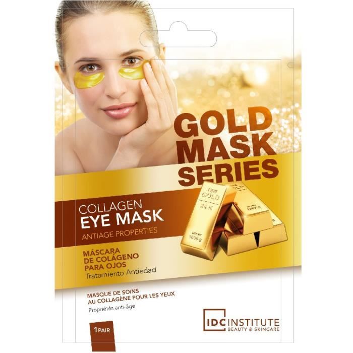 IDC Institute - Gold mask series Patchs yeux au Collagène Jaune