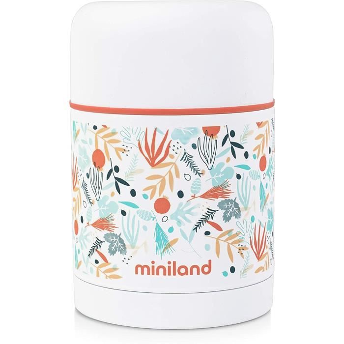 Miniland récipient alimentaire Méditerranée 600 ml orange 3 pièces