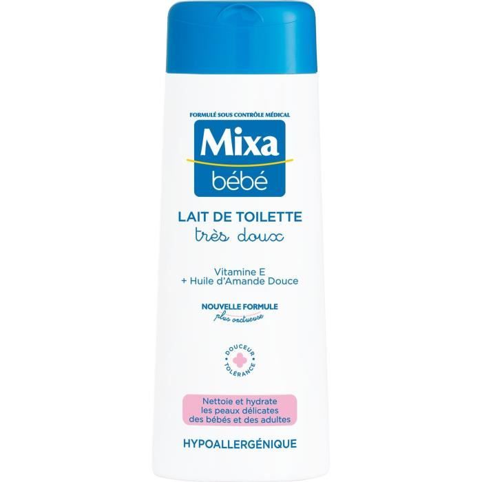 Mixa Bébé Lait de Toilette Très Doux 250ml