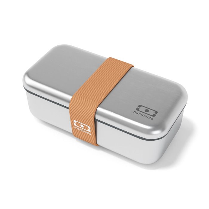 Bento box - MONBENTO - MB Sense - Métal - 700 ml - Compatible lave-vaisselle