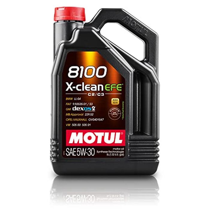MOTUL Huile  8100 X-CLEAN EFE 5W30 5L (bidon)