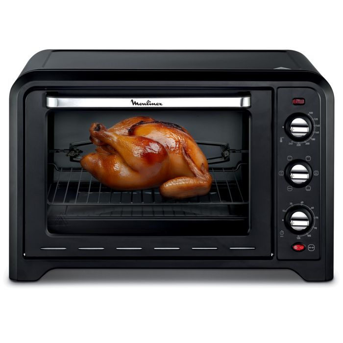 Four électrique MOULINEX OPTIMO OX4958 - 60L - 7 modes de cuisson - Thermostat 240°C - Tournebroche