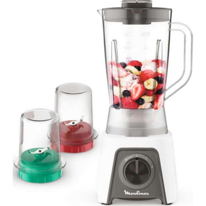 Blender Moulinex Blendeo+ LM2C3110 - 450 W - Blanc et Noir - MLX