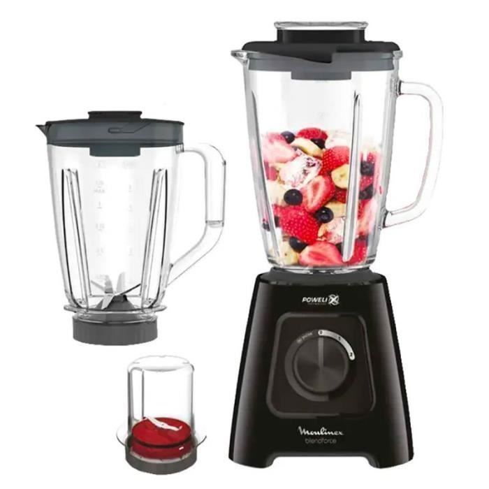 Blender - MOULINEX - LM42R810 - 600W - 1,75 L - Fonction smoothie