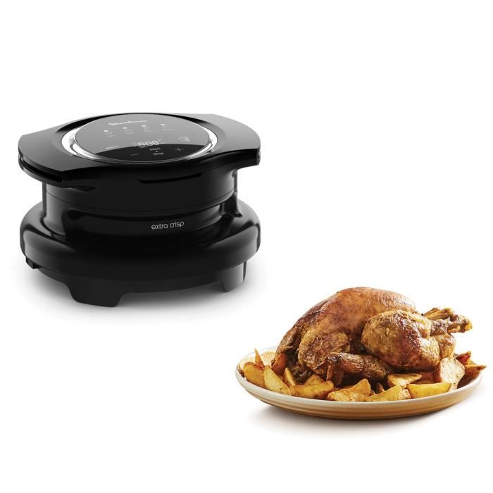 MOULINEX Couvercle Cookeo Extra Crisp, Recettes croustillantes, 4 programmes (Dorer, Frire, Rôtir, cuire), 1 mode manule EZ150800