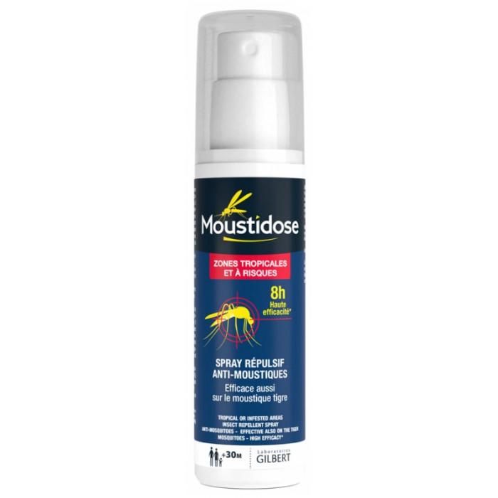 Moustidose Spray Repulsif + 30 Mois Adultes Et Enfants 125