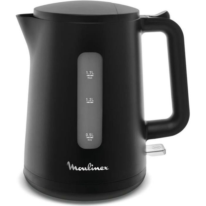 MOULINEX BY200810 Bouilloire noire mate 1,7L