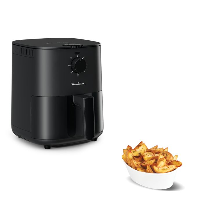 MOULINEX Friteuse sans huile, 3,5 L, Compacte, Température réglable, Economie d'énergie, air fryer, Easy Fry Essential EZ130810
