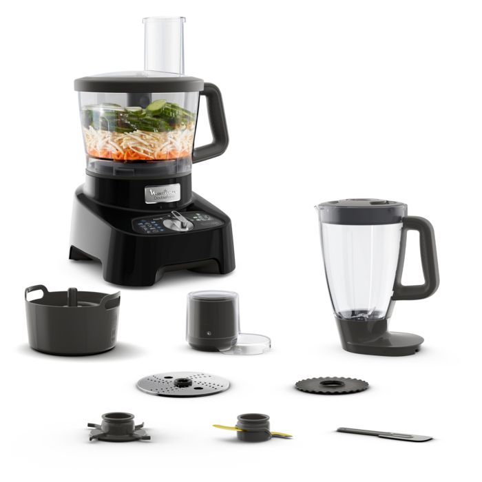 MOULINEX Robot multifonction, 8 accessoires dont blender, Sécurité renforcée, 6 vitesses, DoubleForce FP821811