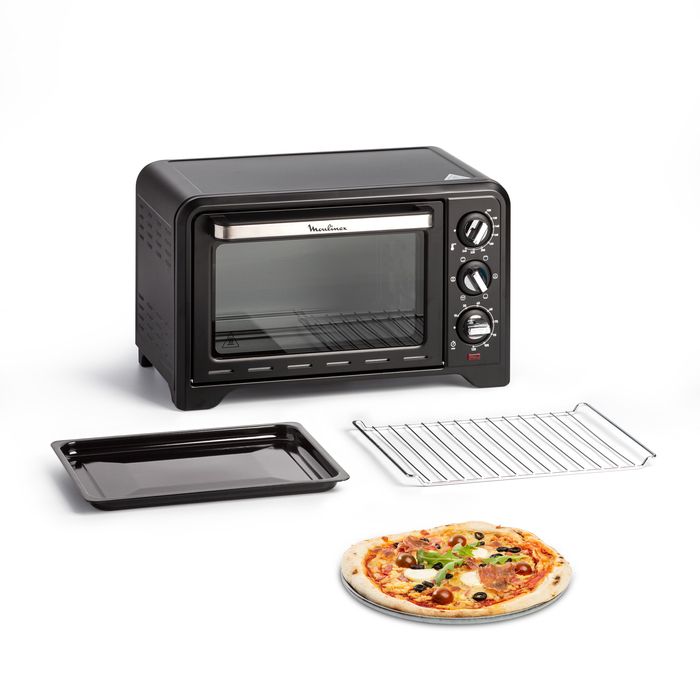 Moulinex Optimo 19 L – Four Électrique Posable à Chaleur Tournante, 6 Modes de Cuisson – OX444810