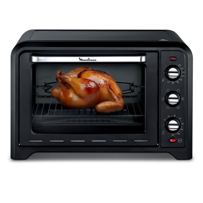 Mini four grill MOULINEX OX485810 - 39L - 2000 W - Chaleur tournante - Noir