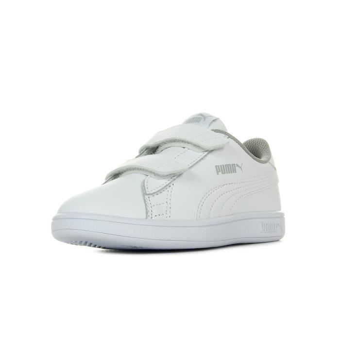 Baskets Puma Smash V2 L Jr Ps White