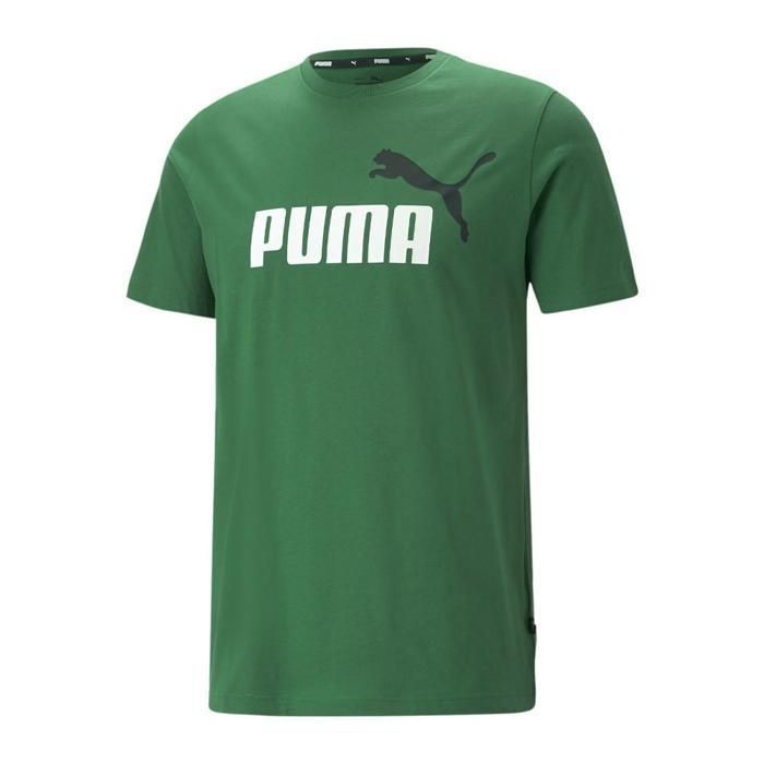T-shirt PUMA Ess 2 Col Logo Tee Vert - Homme/Adulte