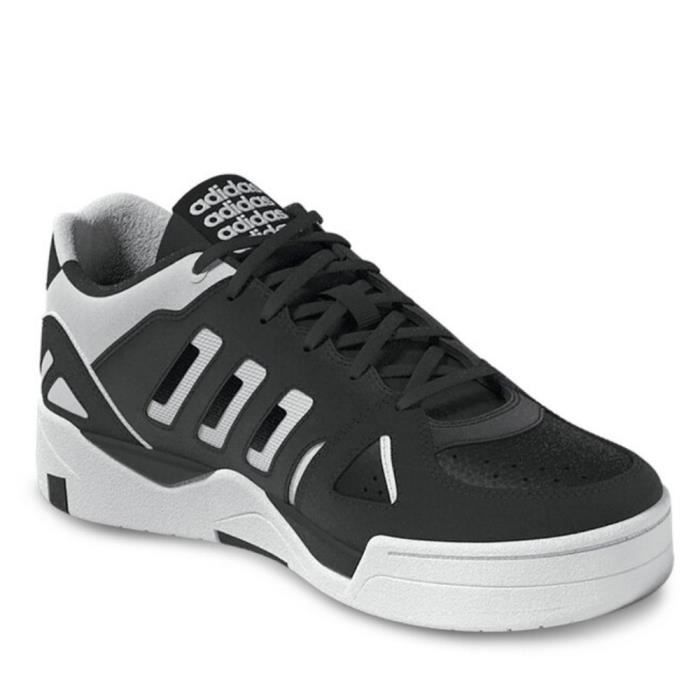Chaussures de ville ADIDAS Midcity Low pour homme - Noir - Lacets - Dessus synthétique