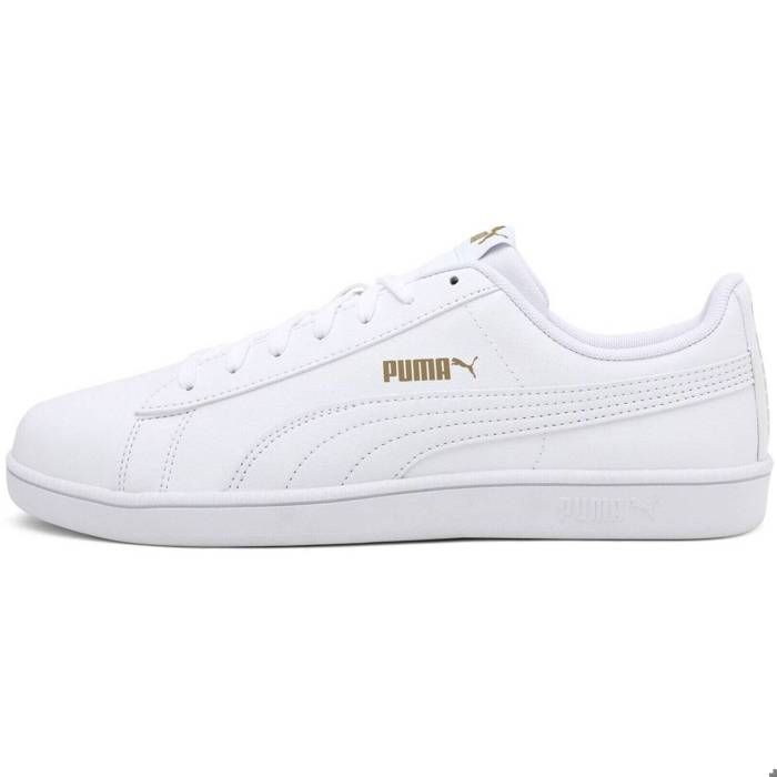 Chaussures - PUMA - Up - Blanc - Homme - Lacets - Plat