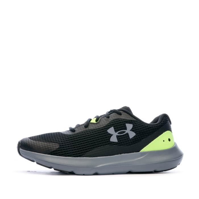 Chaussures de sport Noires Homme Under Armour Surge 3