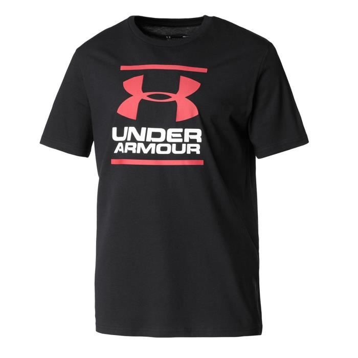 Tee-shirt homme Under Armour GL FOUNDATION SS - Noir