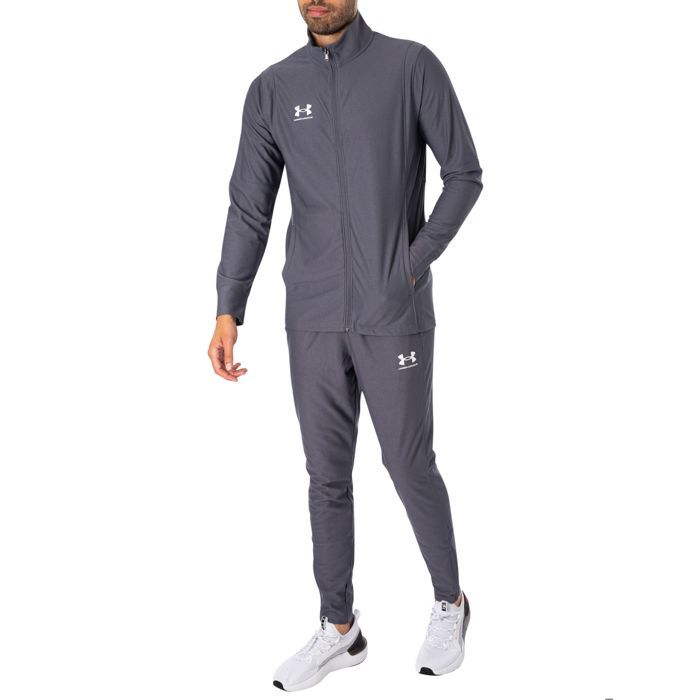 Survêtement - Under Armour - Gris - Manches longues - Respirant - Multisport