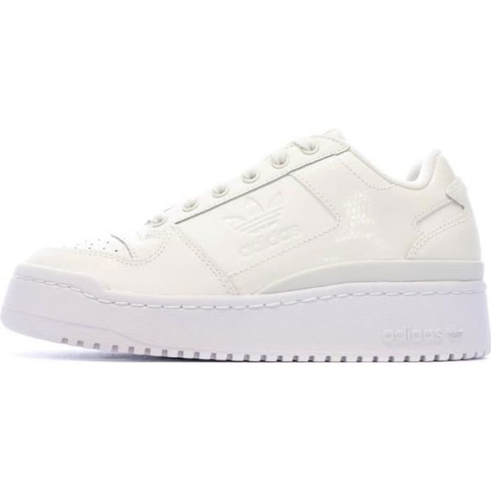 Baskets Ecrus Femme Adidas Forum Bold