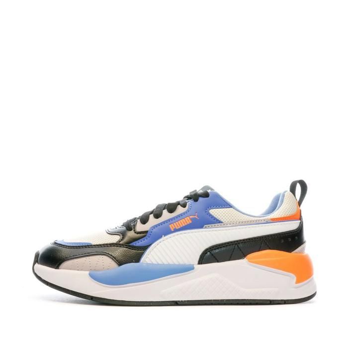 Baskets Blanche/Bleu Homme Puma X-ray 2 Square