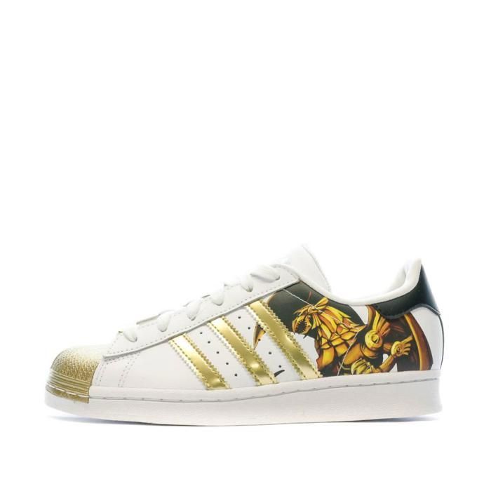 Baskets - ADIDAS - Superstar Yu-Gi-Oh - Cuir - Lacets - Mixte